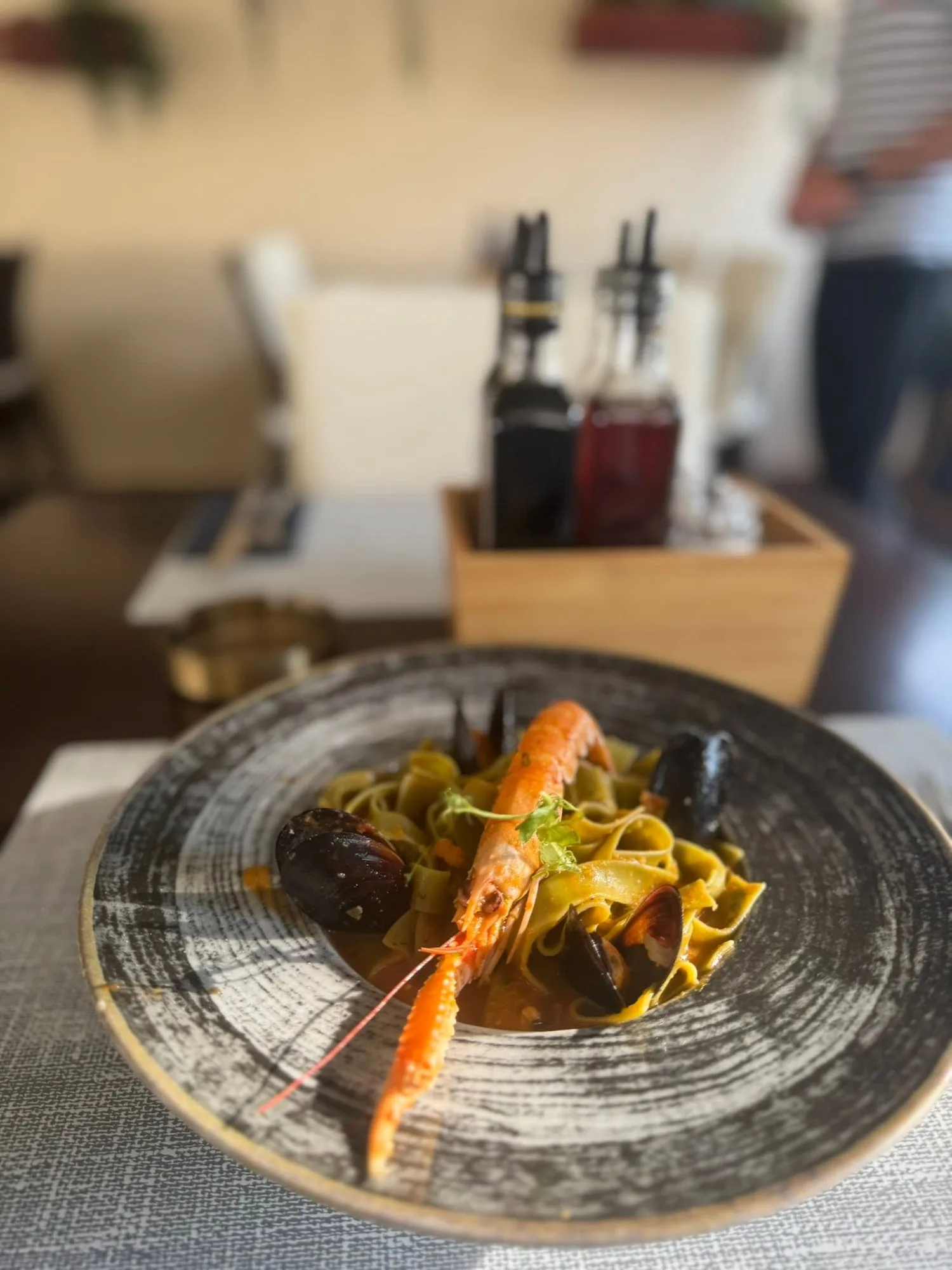 Tagliatelle s dagnjama i škampima
